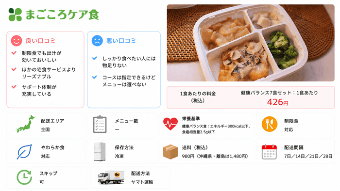 まごころケア食
