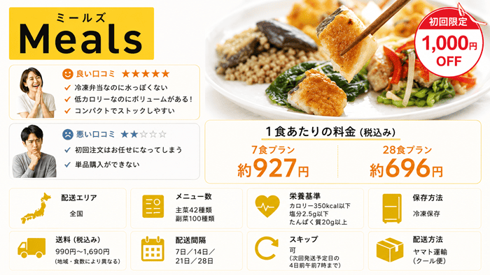 宅配弁当Meals（ミールズ）