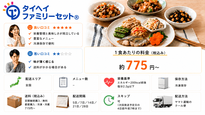 宅配弁当のタイヘイ