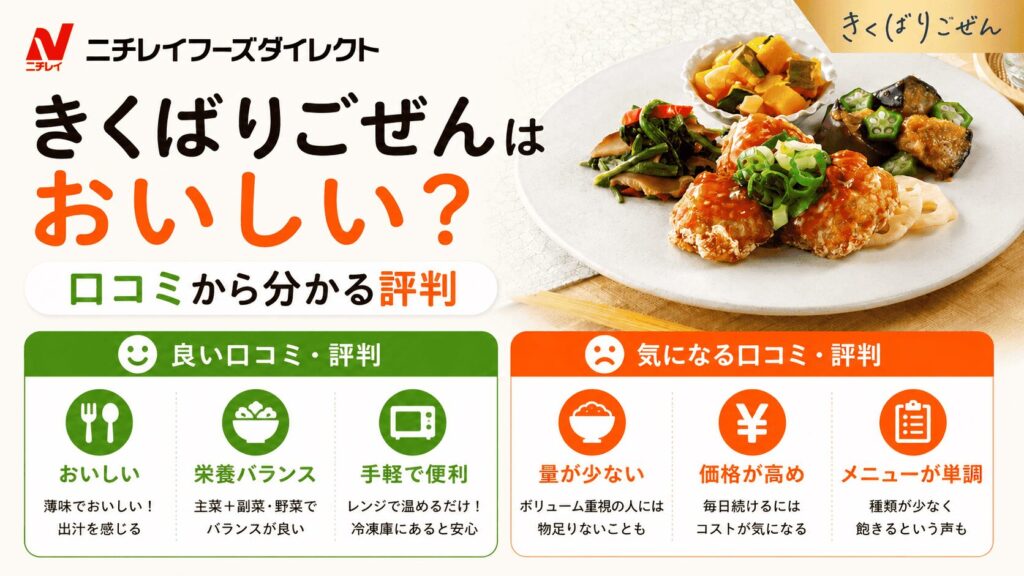 きくばりごぜんはおいしい？口コミから分かる評判