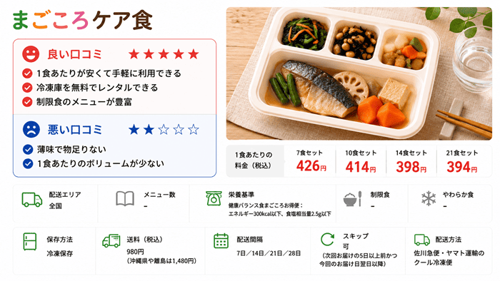 まごころケア食